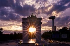 Atardecer-Arco-Faro-sunstar-Moncloa