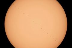 ISS transito Solar