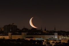salida Luna cenicienta Ejercito del Aire Madrid