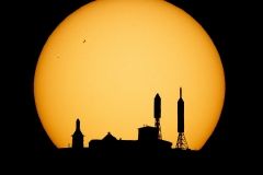 silueta sol Bola del Mundo