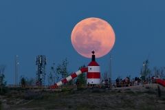 fullmoon luna llena parque infantil Vallecas