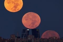 Puesta Luna Llena Kio fullmoon Madrid